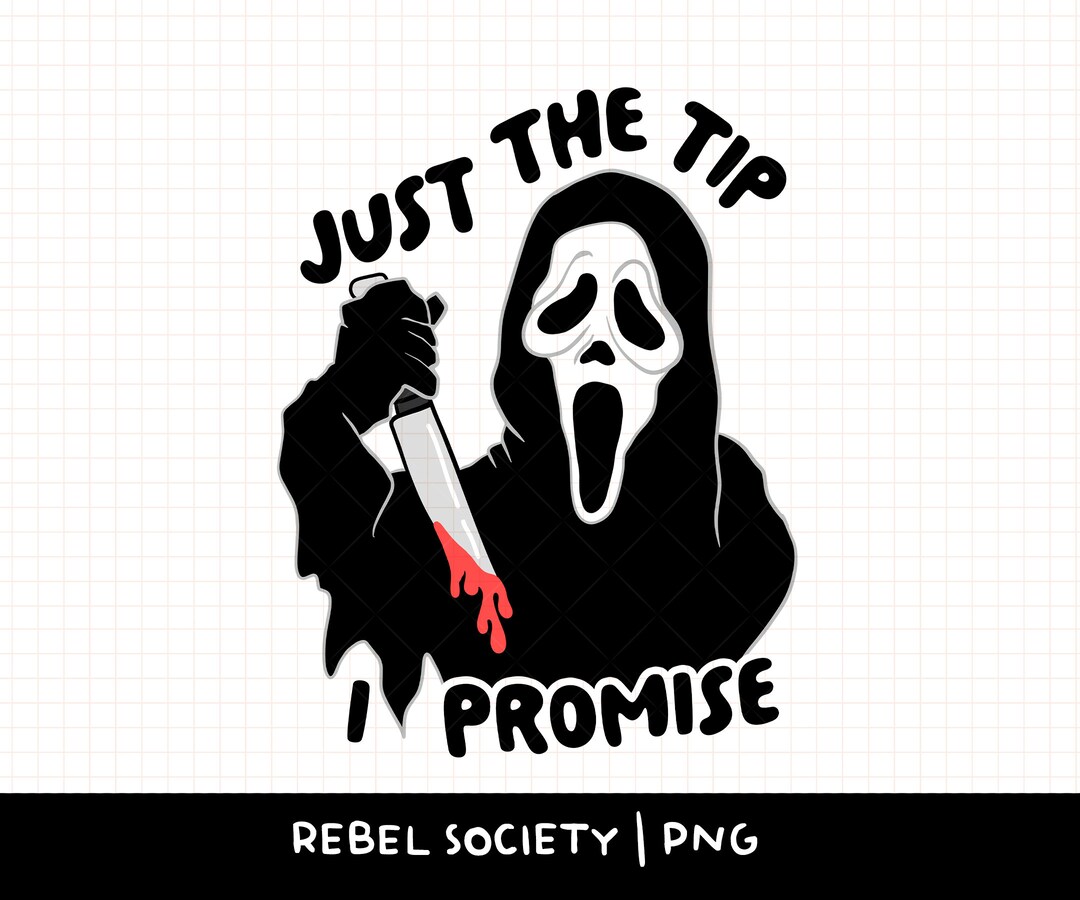 Silver Lake T-Shirts 'Just The Tip' Horror Movie Halloween Tee - Black, Medium - View #9