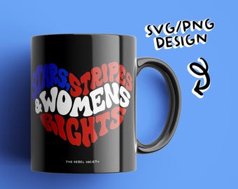 SVG - PNG Quattro luglio Stelle Strisce Diritti delle donne Pro Choice Femminismo Roe v Wade Aborto Divieti legali sui nostri corpi 4 luglio UsA America