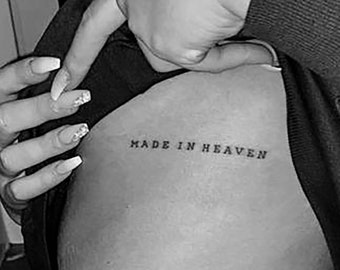 made in heaven tattoo back