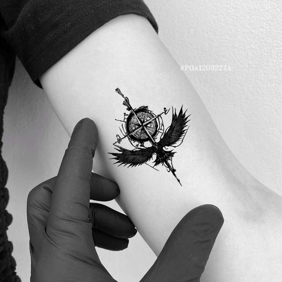 Compass and Eagle Tattoo  Leo Tattoo studio Indore  Facebook