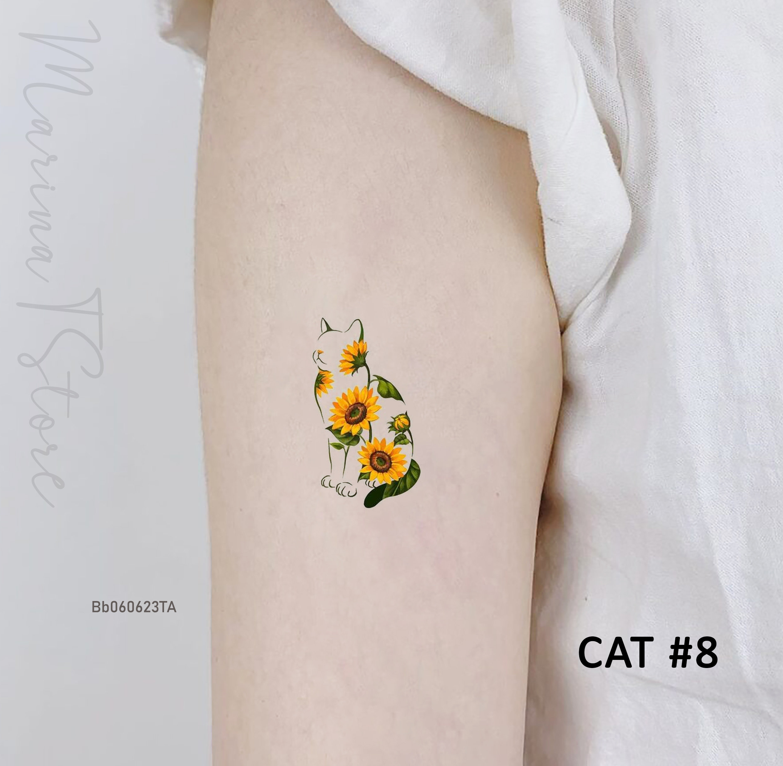 Amazon.com : Cat Food Bowl Temporary Tattoo Water Resistant Fake Body Art  Set Collection - Yellow (One Sheet) : Beauty & Personal Care