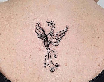 Phoenix Temporary Tattoo Animal Waterproof Tattoo Spiritual - Etsy Australia Phoenix Temporary Tattoo Animal Waterproof Tattoo Spiritual - Etsy Australia