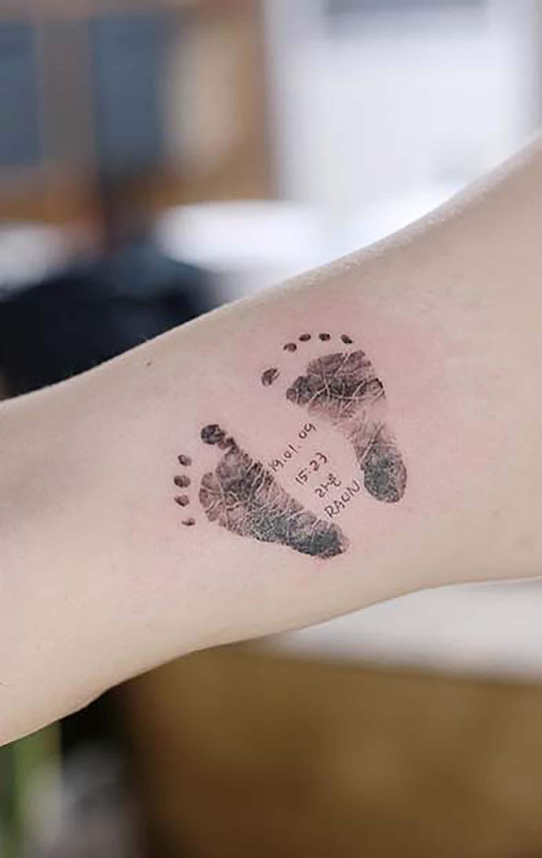 Personalized Baby Print Foot Temporary Personalized First - Etsy Ireland Personalized Baby Print Foot Temporary Personalized First - Etsy Ireland