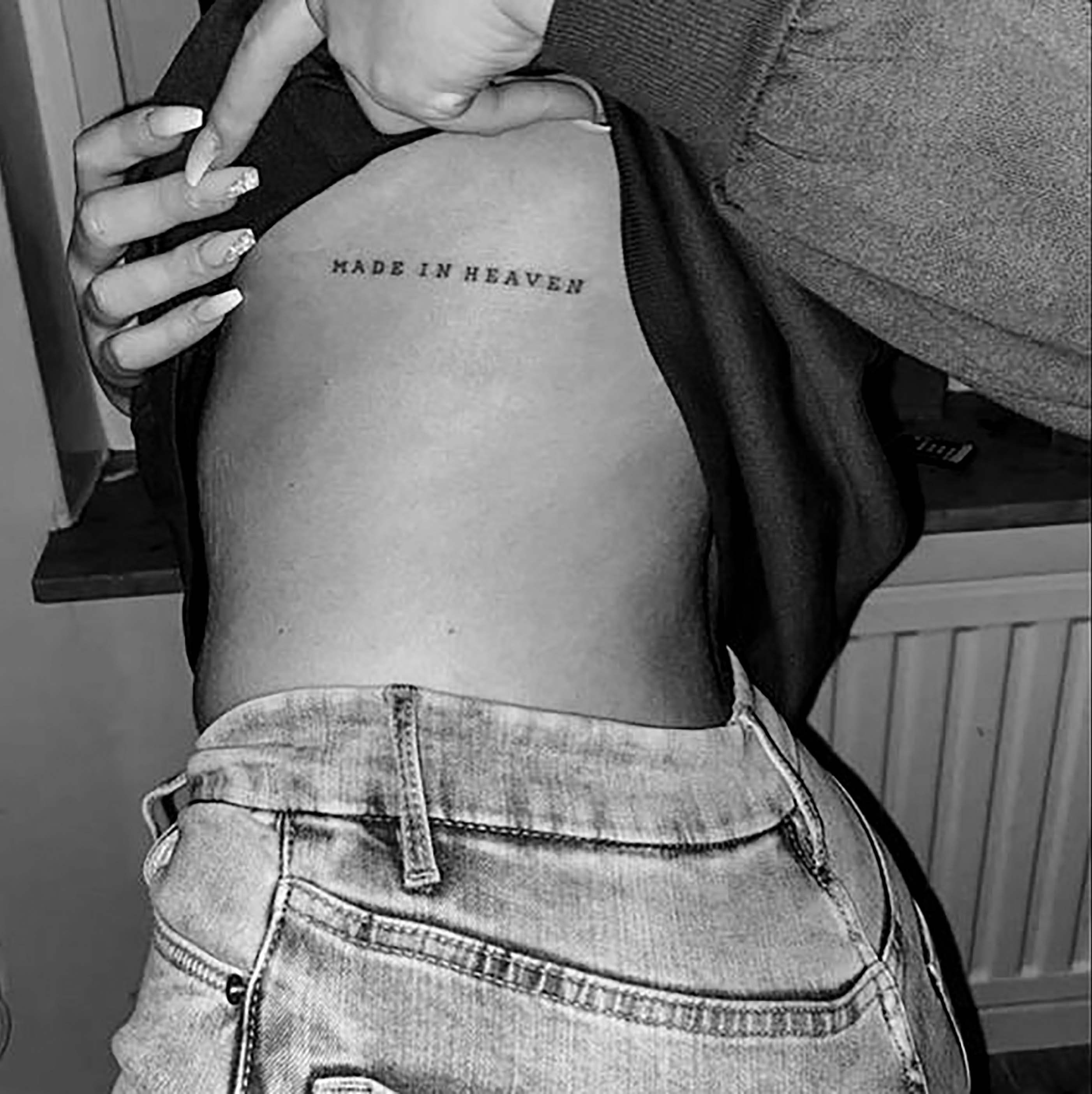 Made in Heaven Temporary Tattoo-sexy Girly Fake - Etsy Made in Heaven Temporary Tattoo-sexy Girly Fake - Etsy
