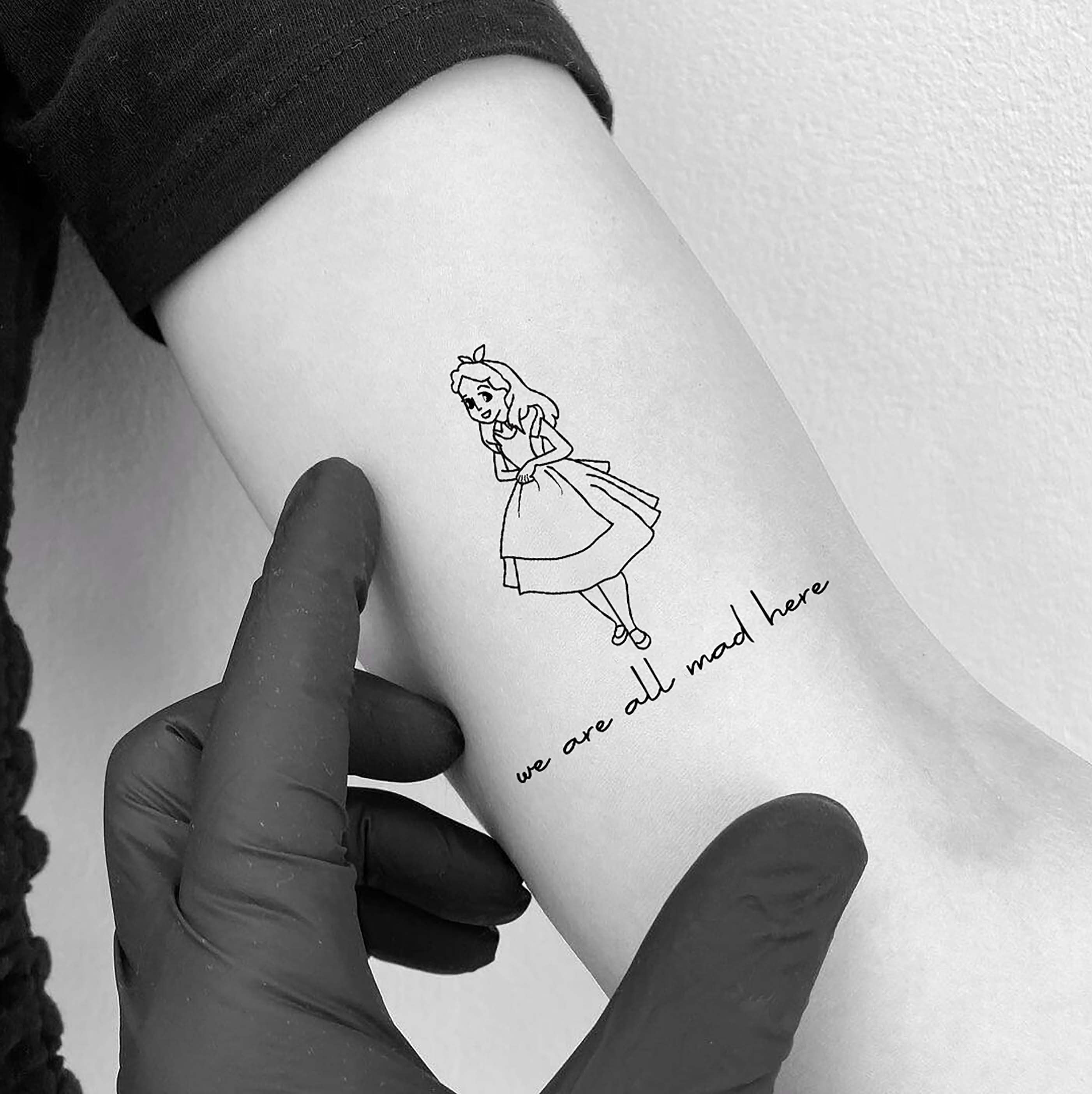 Alice in Wonderland Tattoos Get Inspired  Threadless