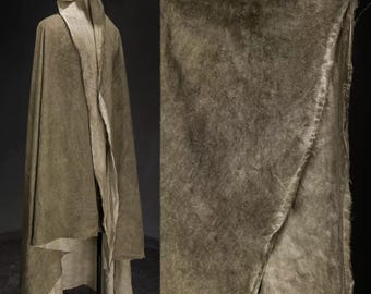 Camel Fabric, Cotton Linen Fabric, Distressed Fabric, Fine Canvas Fabric, High-Density Fabric, Plant-Dyed Fabric, Natural Fabric,A31-1