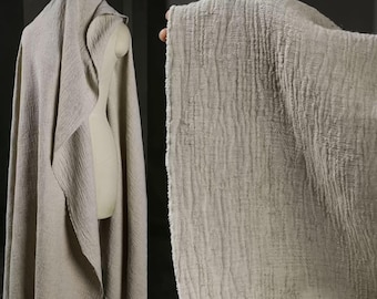 Jacquard Fabric, Subtle Pattern Fabric, Embossed Fabric, Washed Fabric, Cotton-Linen Fabric, Textured Fabric, Creative Fabric, By Meter,A164