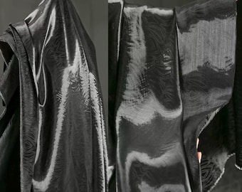 Jacquard Fabric, Liquid Metal Mercerized Fabric, Lustrous Fabric, Satin Fabric, Structured Fabric, Premium Fabric, By The Meter, A136