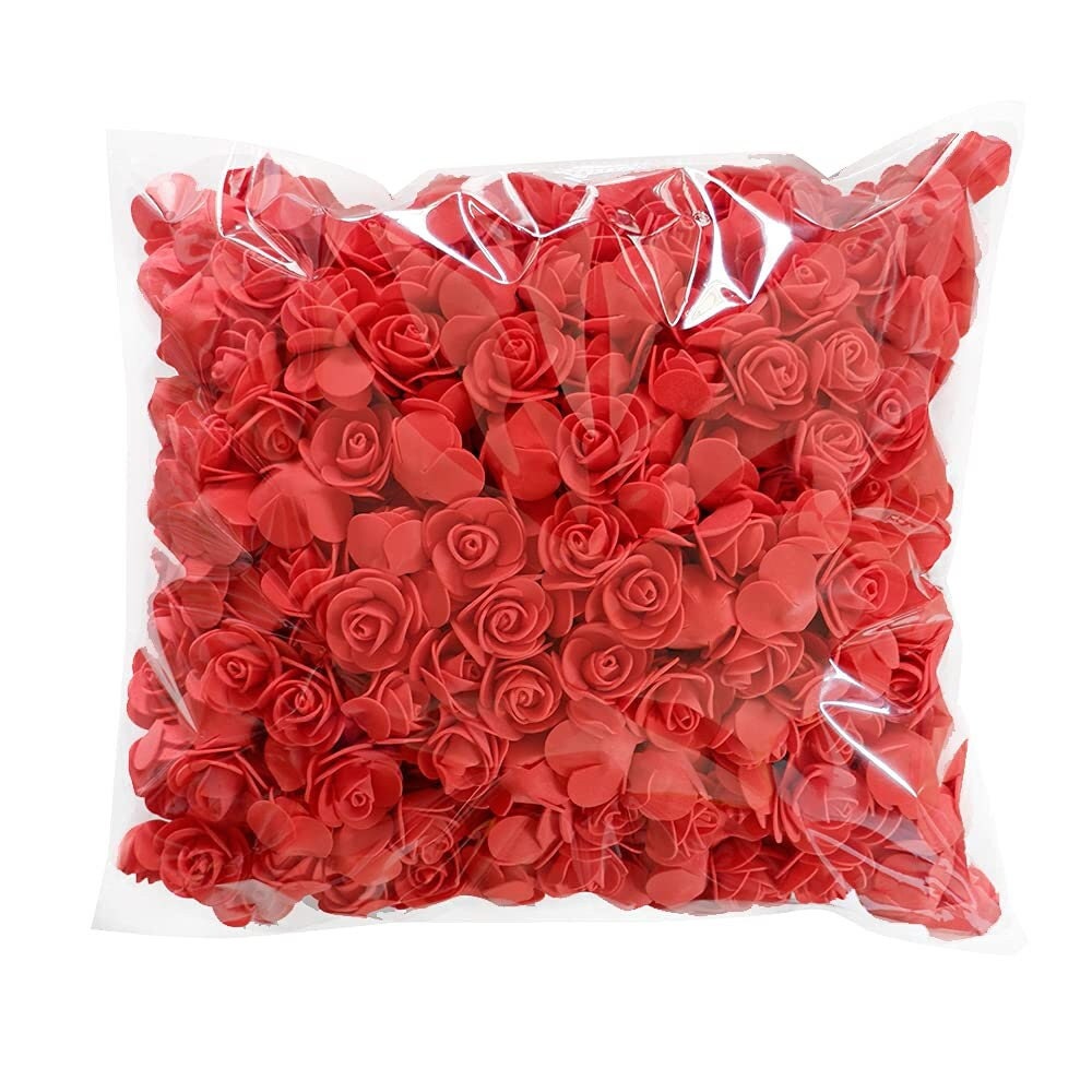 500pcs Foam Flowers Bulk Artificial Flowers Foam Roses for Etsy