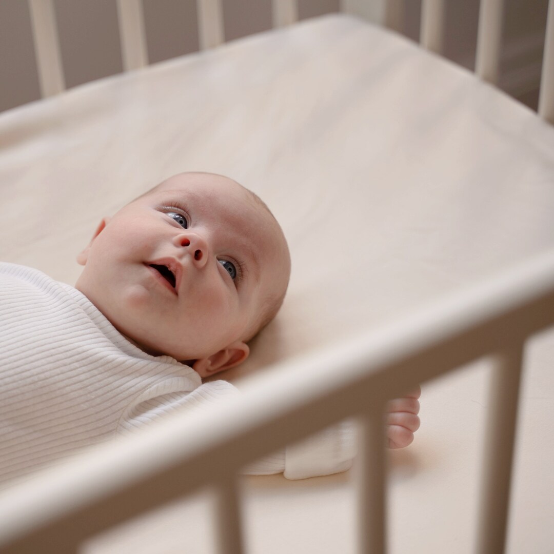 ÜneeQbaby Coprimaterasso Impermeabile Per Culle - Cotone Bio, Certificato Oeko-TEX, 60x120 Cm - Foto 11