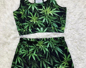 Leaf Short Set