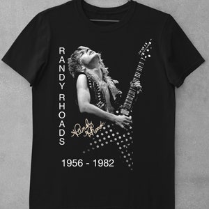 Randy Rhoads Shirt - Etsy