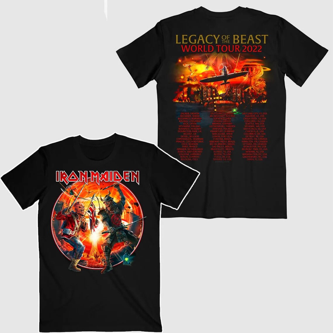 Iron Maiden Tank Top - Etsy