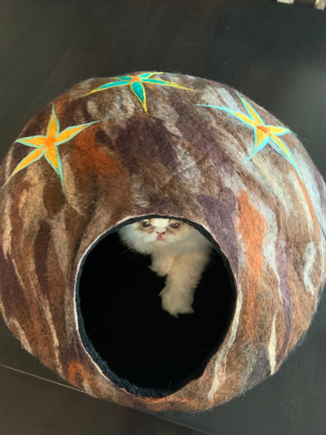 Large cat cave for huge cats up to 25 plus pounds Etsy