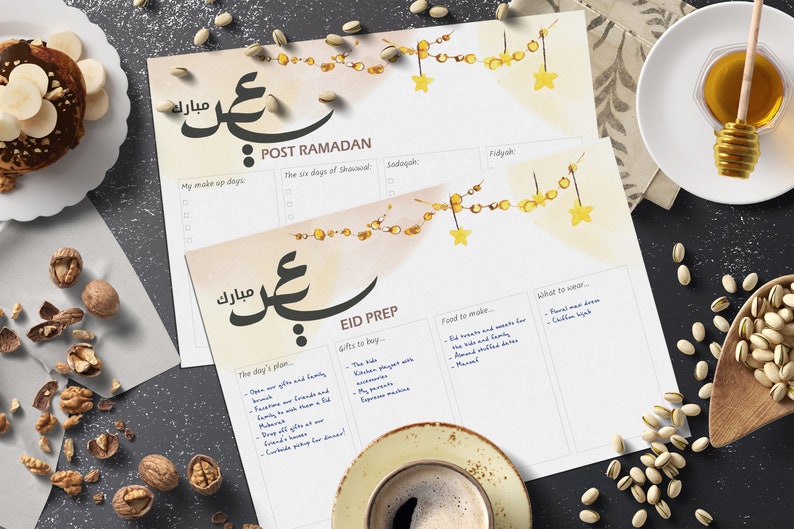 Ramadan Planner 2022 Printable Ramadan Journal A4 Digital Etsy