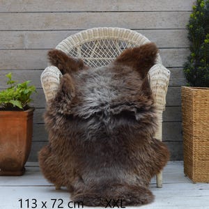 Luxury Sheepskin Rug Throw Hide Rare Breed 100% Genuine Natural Colors large gift idea for her him bio eco home decor interior design