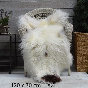 Luxury Sheepskin Rug Throw Hide Rare Breed 100% Genuine Natural Colors large gift idea for her him bio eco day home decor interior design