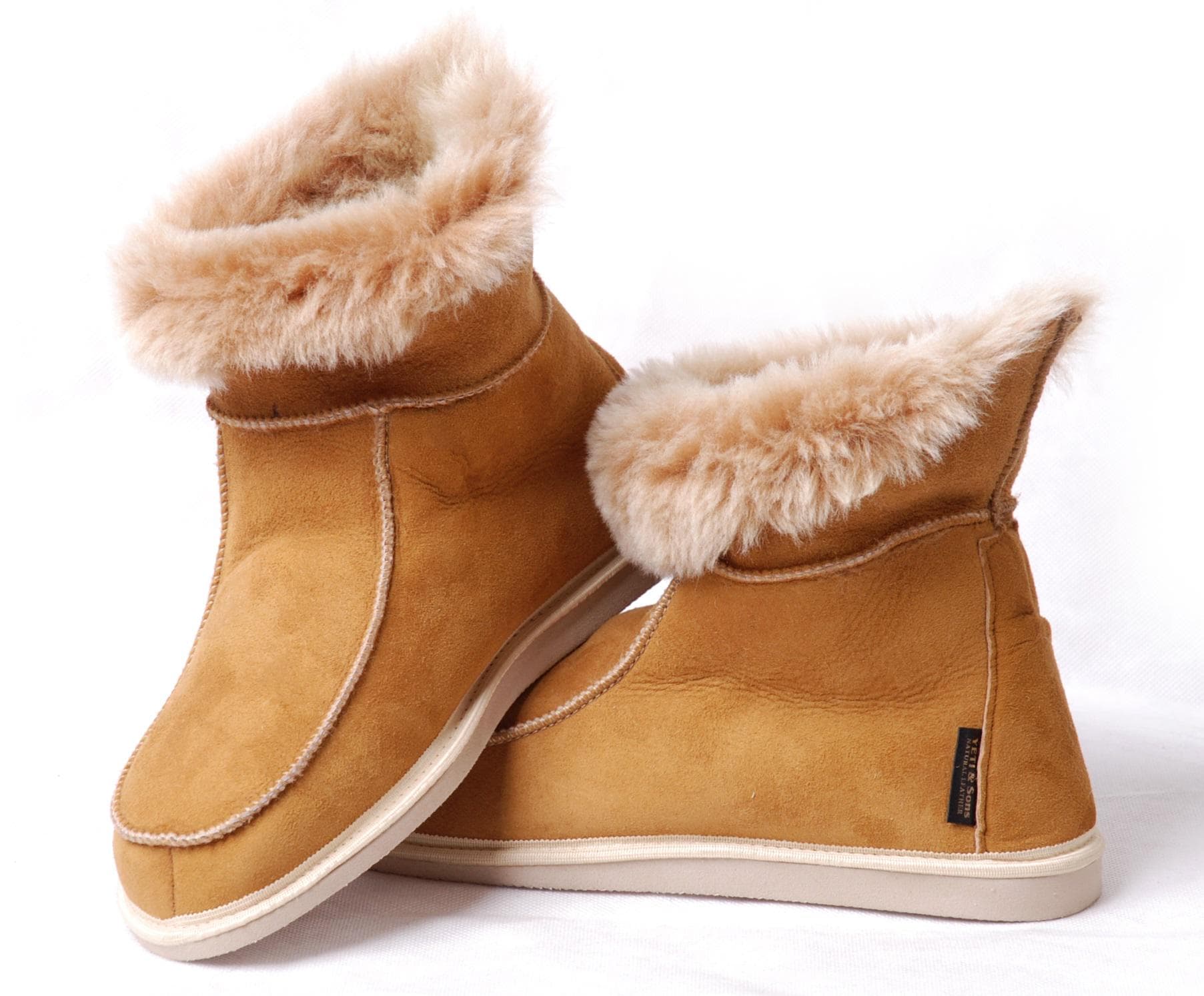 chinese dress ladies Women's Wool Lined Lace-Up Boots W/Zipper