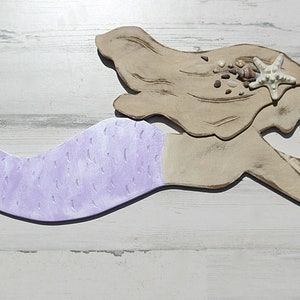 Mermaid Art Wall Hanging ,Mermaid Gift, Mermaid Wall Decor, Mermaid Wall Art
