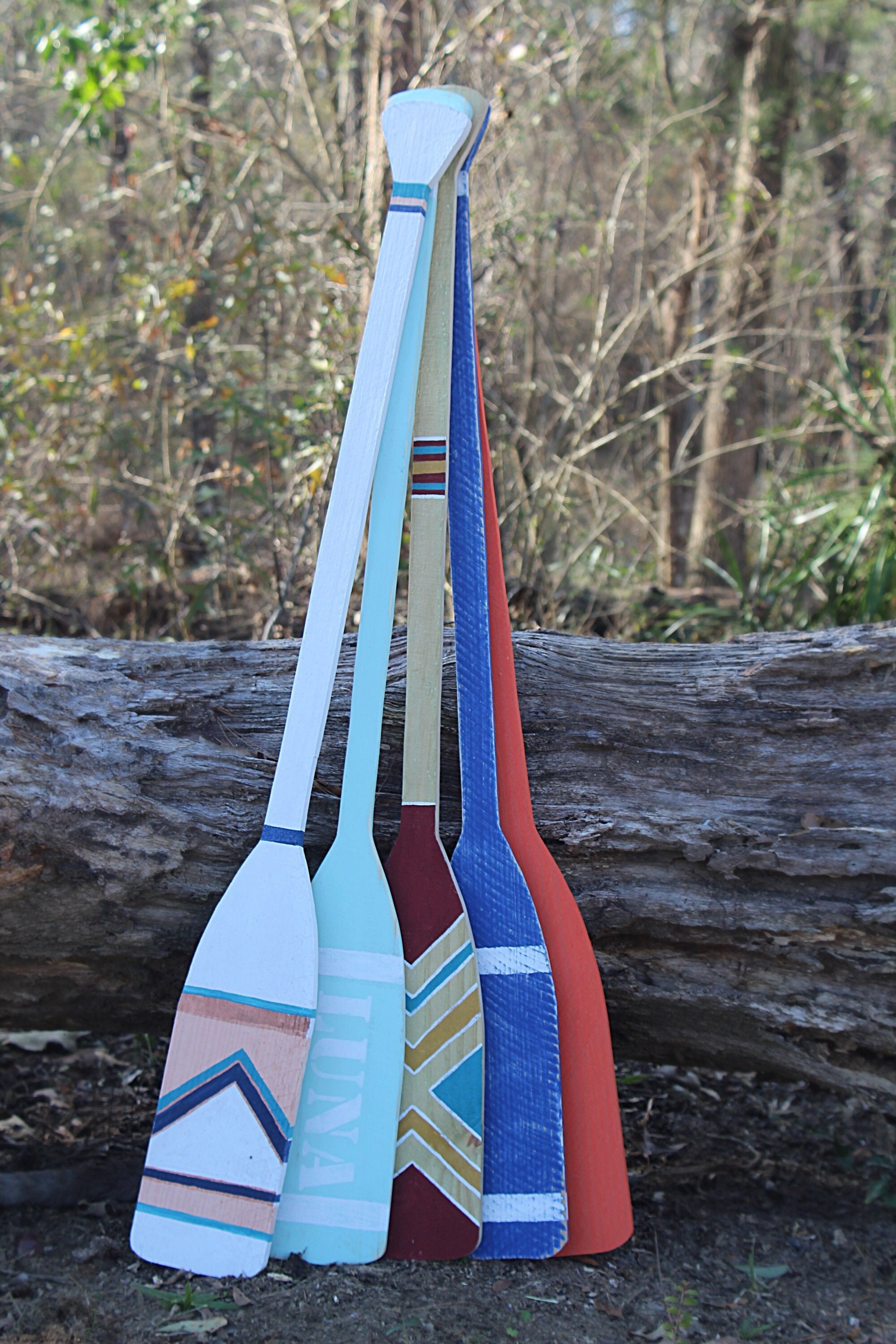 Rustic Wooden Oars Decor, Nautical Decor, Rustic Home Decor, Nautical ...
