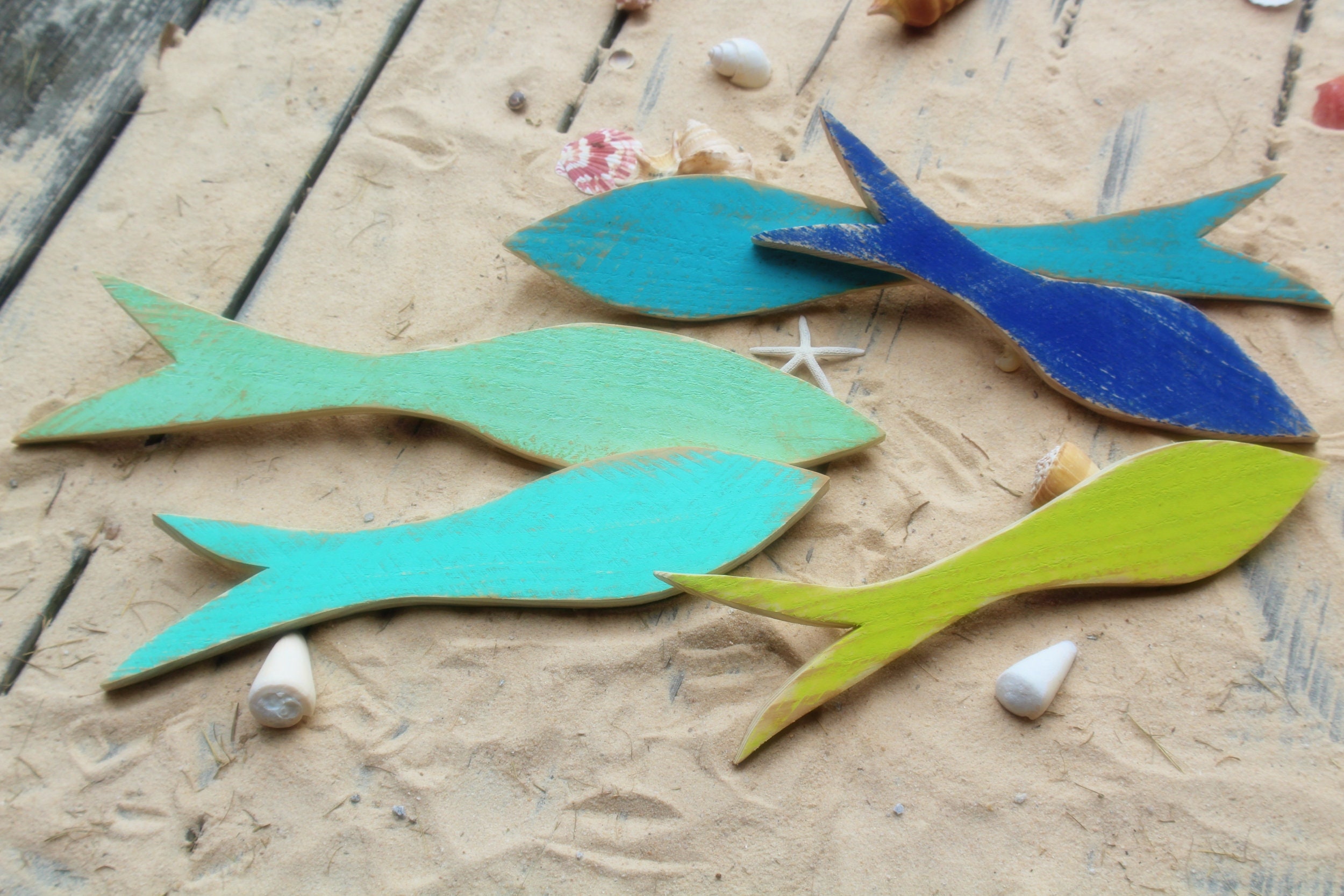 Wooden Fish Wall Decor, Coastal Decor, Wooden Fish, Beach House, Fish ...