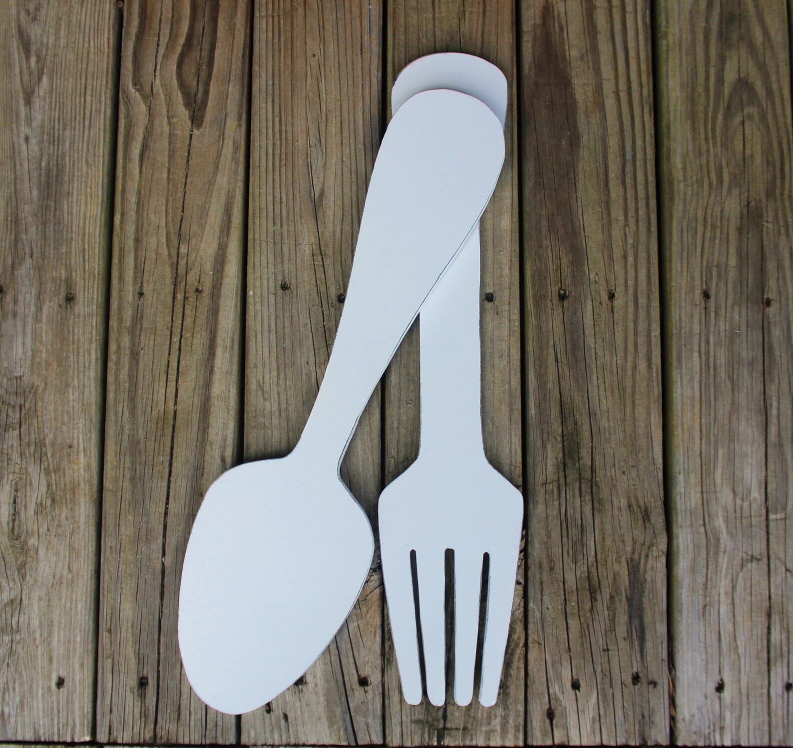 Fork and Spoon Kitchen Wall Decor, Rustic Wall Decor, Rustic Kitchen