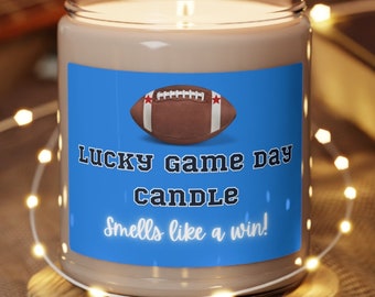 Tennessee Titan Inspired, Lucky Game Day, Fan Gift, Scented Soy Candle, 9oz