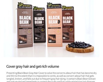 BLACKBEAN GRAY HAIRCOVER