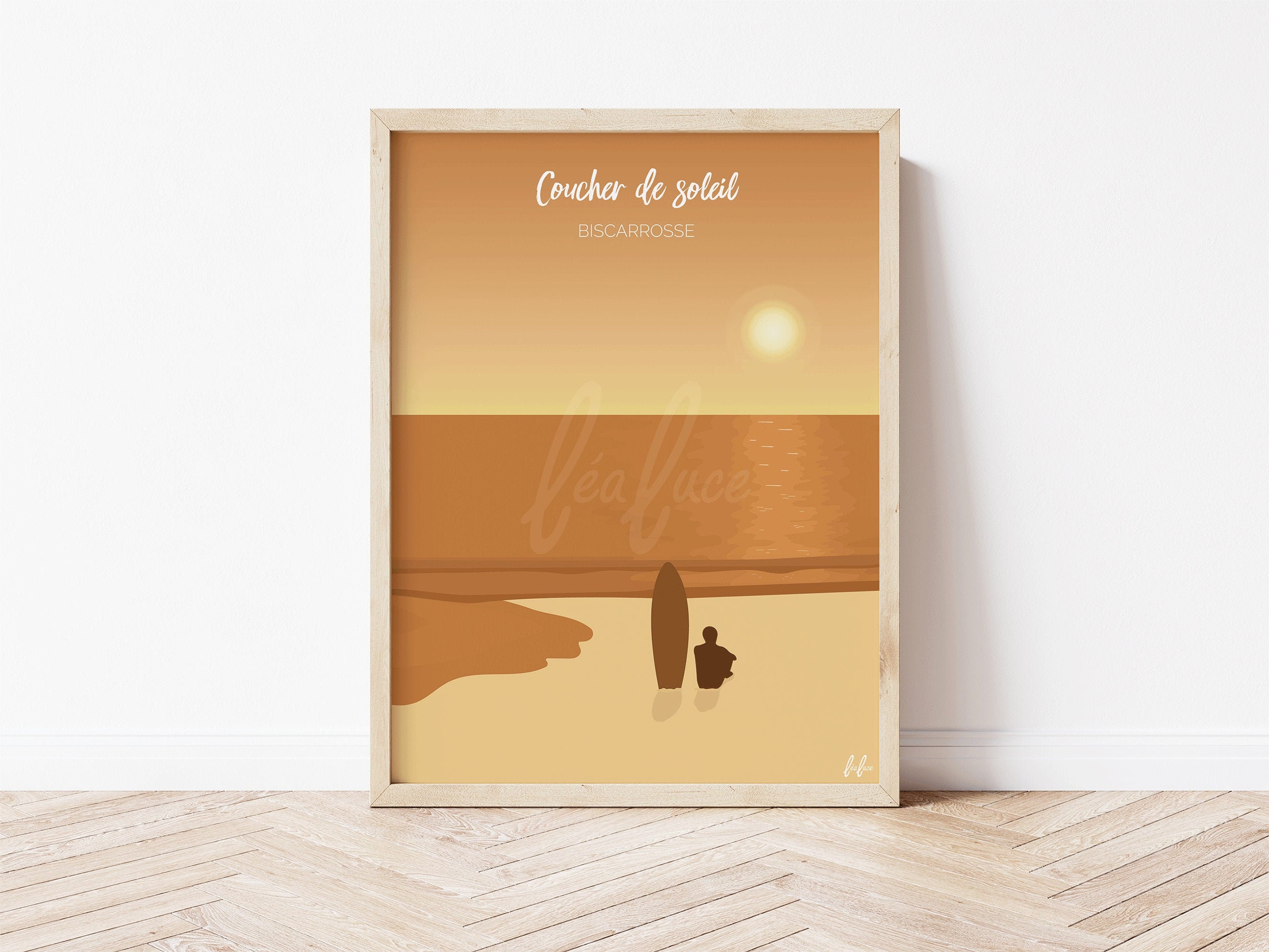 Affiche & Carte Postale - Biscarrosse Sud-Ouest