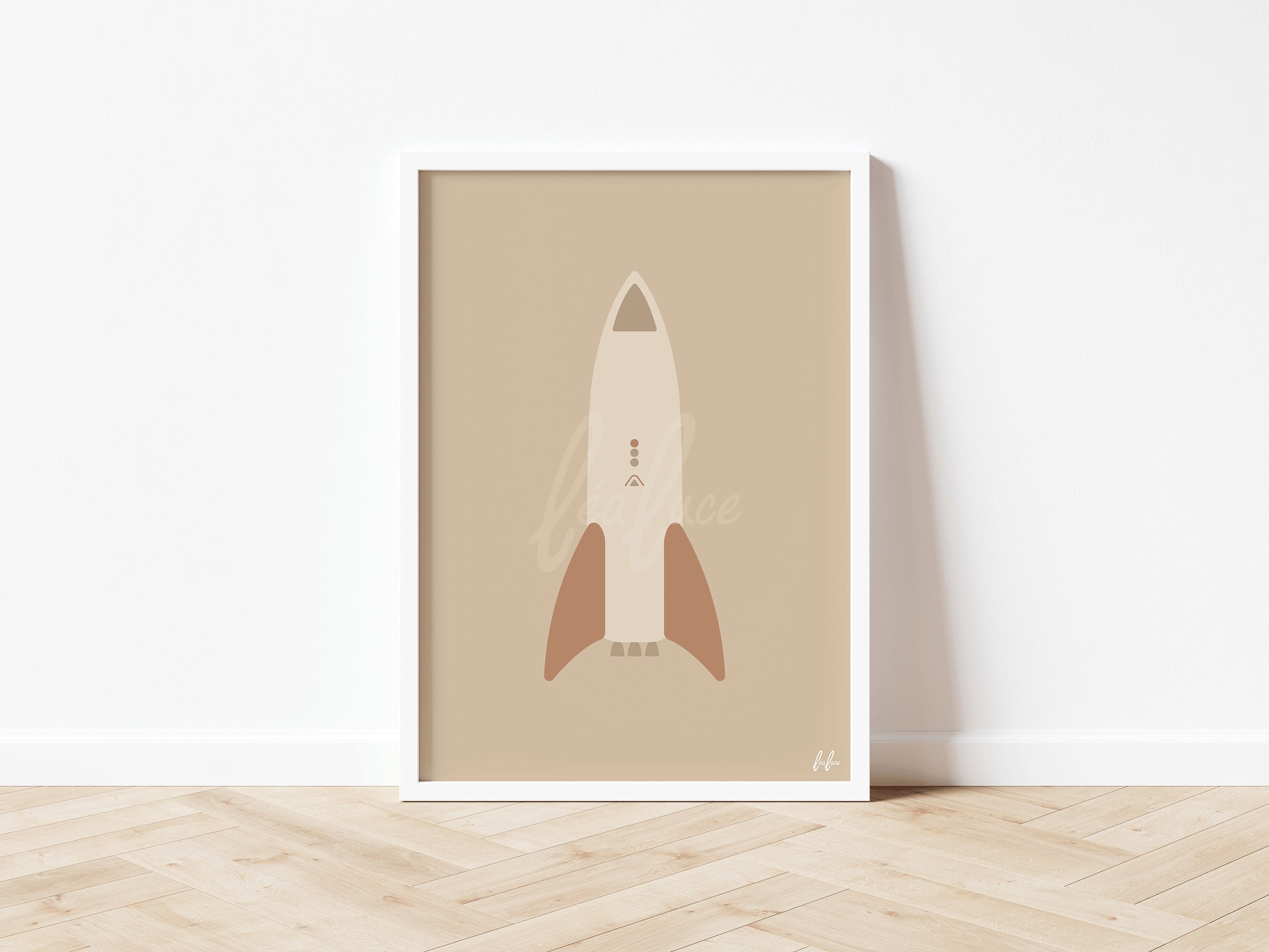 Affiche Enfant Fusée