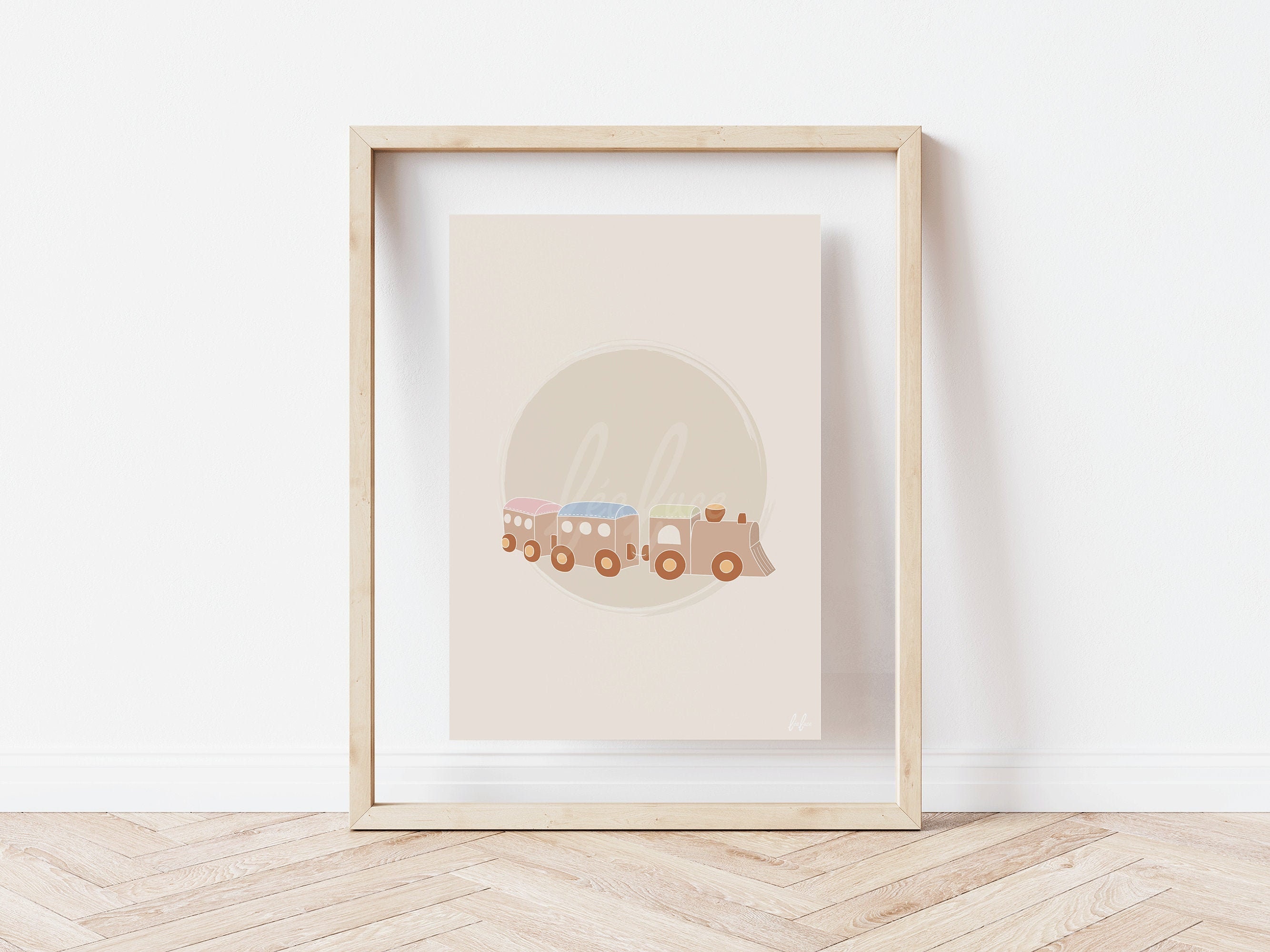 Affiche Enfant Petit Train