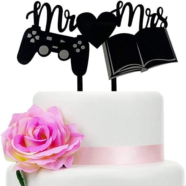 Video Game Wedding Cake Topper Etsy