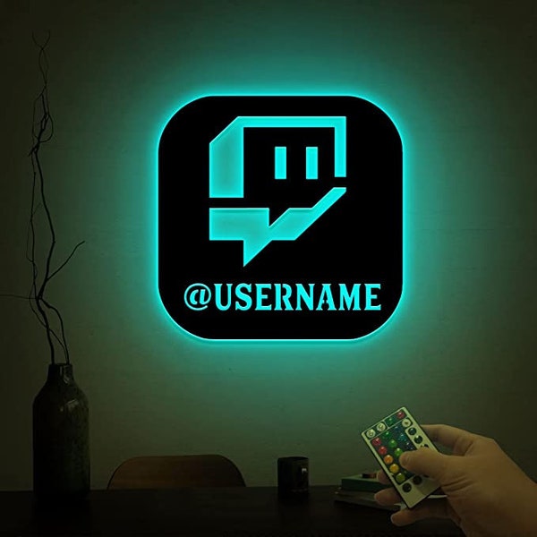 Modern Custom Twitch Led Etsy