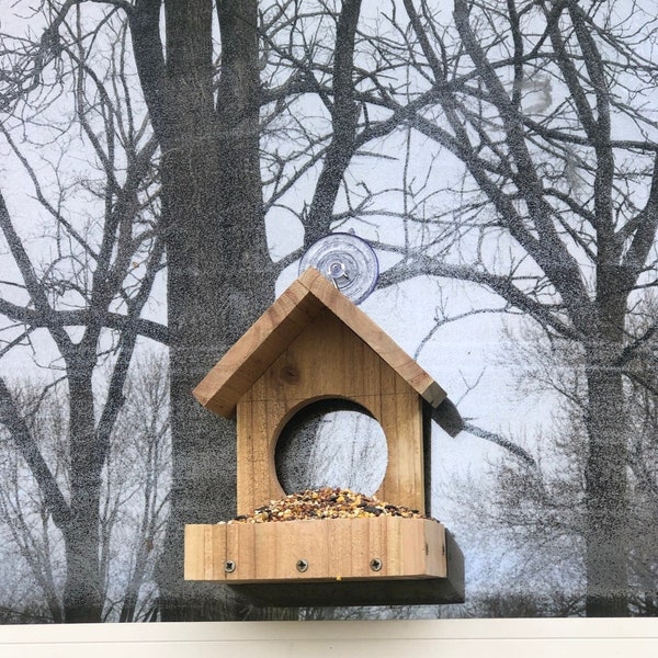 Window Bird Feeder Kit - DIY Bird Feeder - Make your own Backyard Bird Feeder