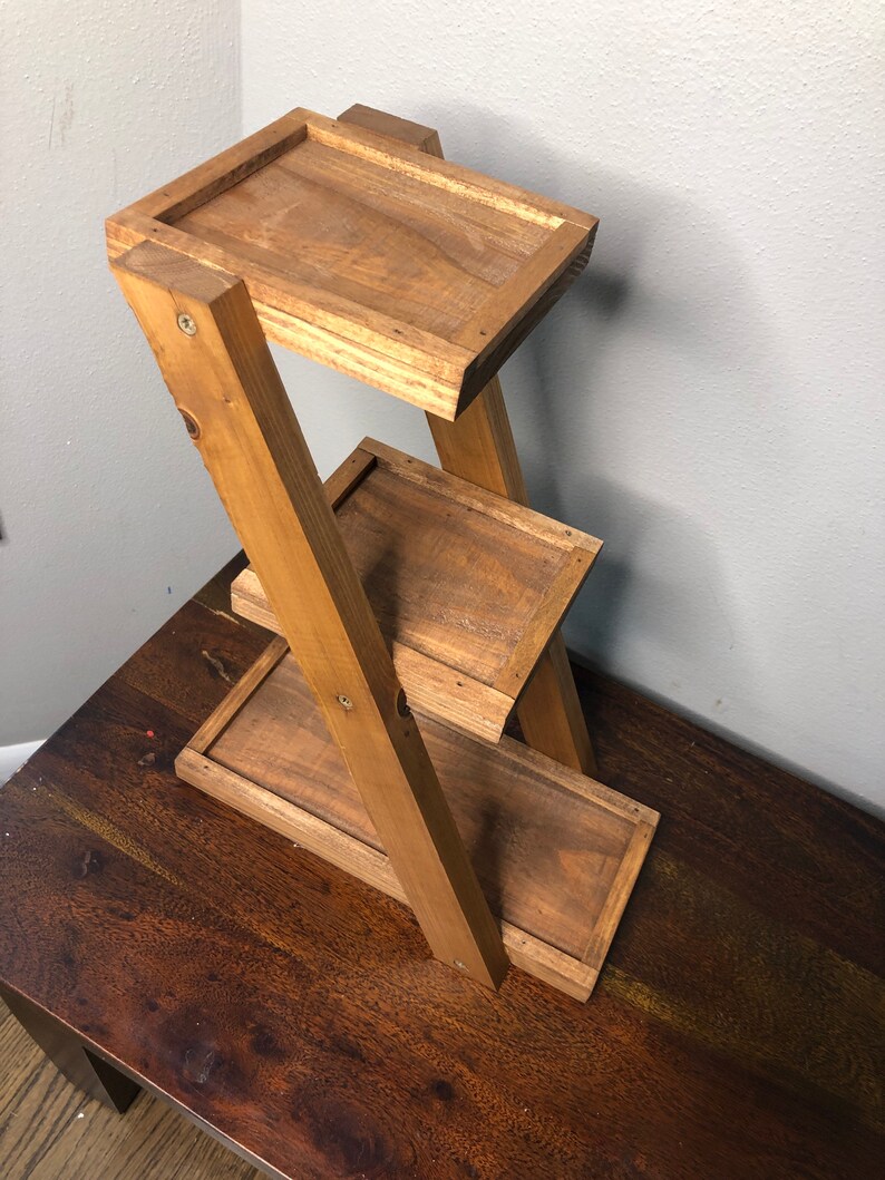 Cedar Plant Stand Plant Holder Countertop Plant Stand 3 or Etsy