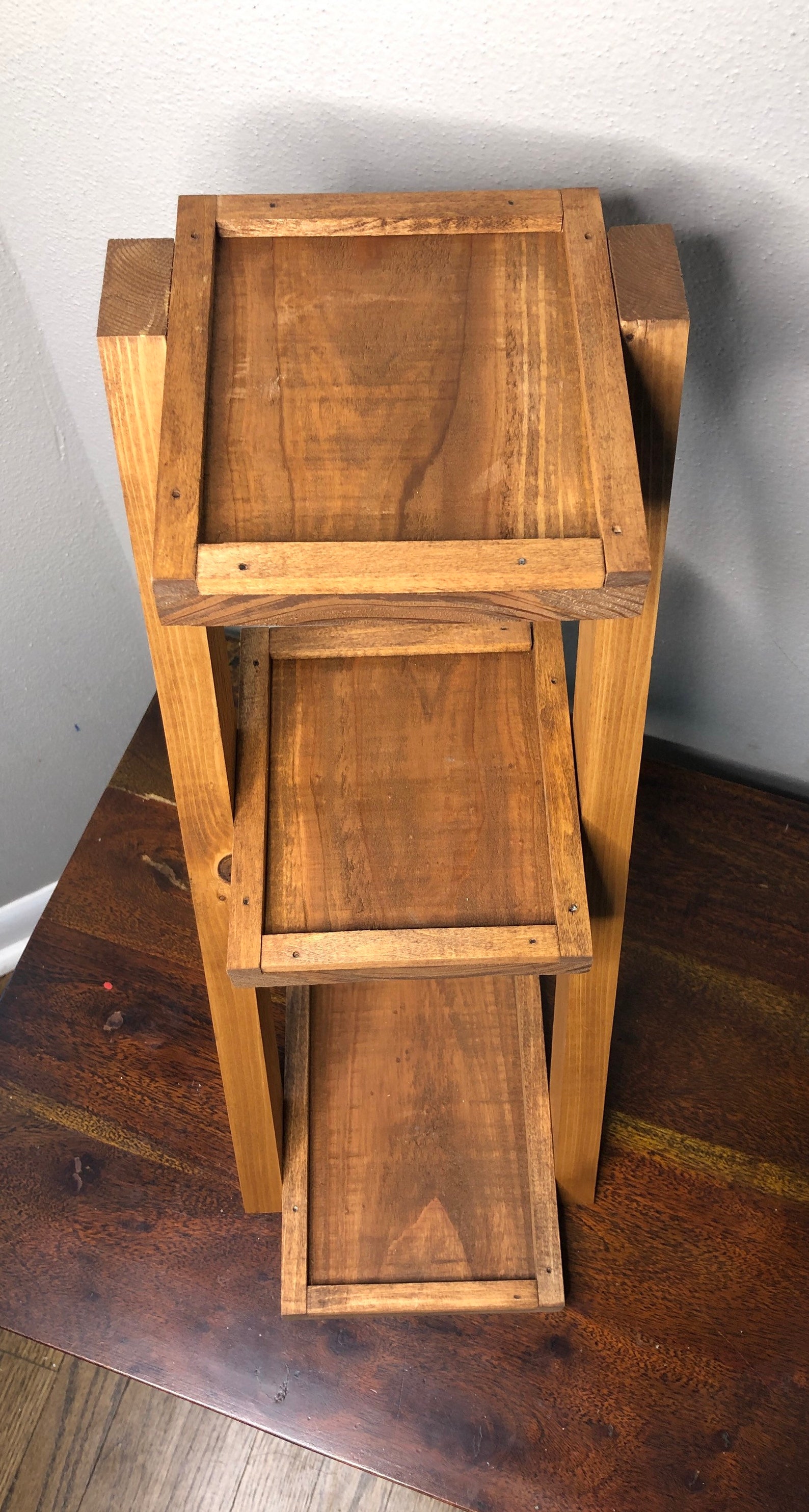 Cedar Plant Stand Plant Holder Countertop Plant Stand 3 or Etsy