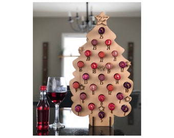 Wine Advent Calendar - Christmas Countdown for Adults - Wine Lovers gift