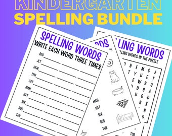 Spellingbundel kleuterschool: woorden en handschrift (pdf)