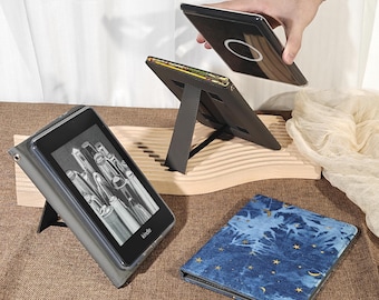 Funda magnética desmontable con estampado de cielo estrellado para Kindle 6 (2024), Kobo Clara BW, BOOX Go 7, GO 6 Gen 2, Nook Glowlight 4E, Tolino Shine 5.