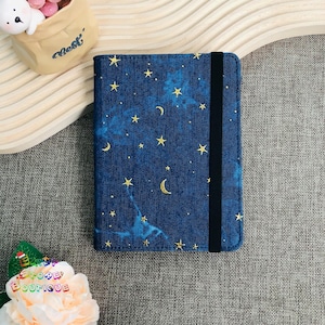 Étui en tissu style ciel étoilé pour Kobo Clara Color Clara BW 2E, Libra Colou Libra 2 Nia 2020, Libra H2O, Clara HD Case, Kindle Kobo Case