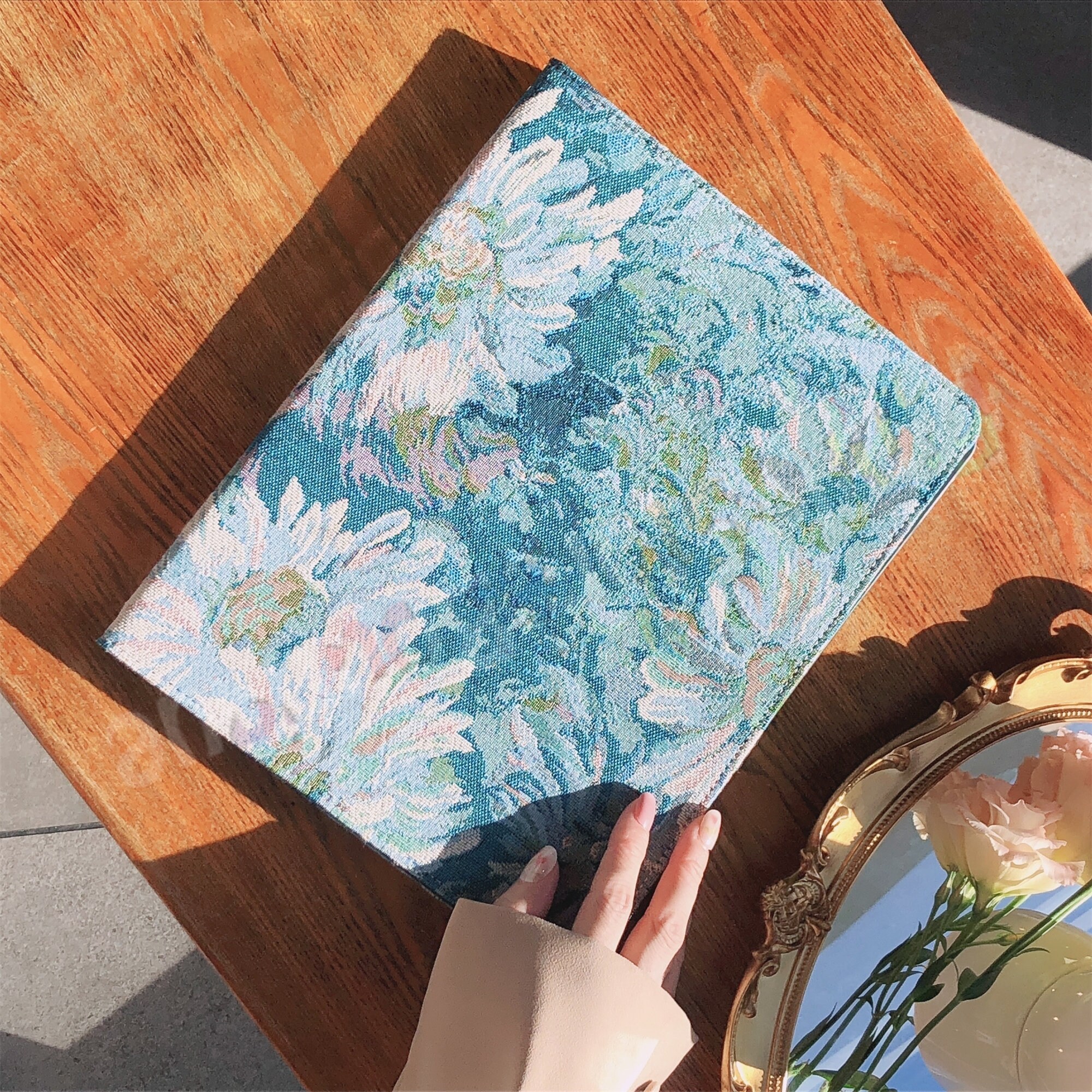 Oil Painting Embroidered Ipad Case for Ipad Ipad Pro Etsy