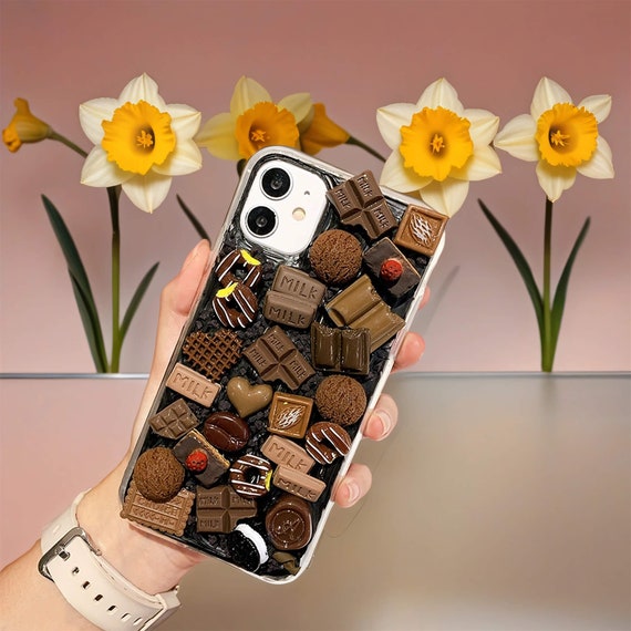Chocolate Series iPhone 16e 15 14 13 Pro Max 12 13 Mini Case