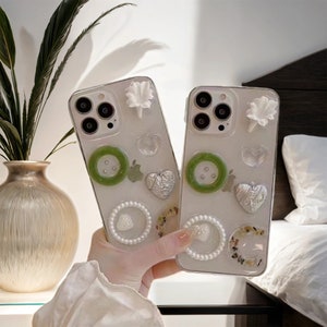 Chaîne blanche love pour iPhone 16e 15 14 13 Pro max, coque pour Samsung S25 Edge S25 Ultra A56 Z Fold 6, coque Google Pixel 9A 9 8 pro