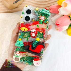クリスマス エルク クリーム グルー スマホケース iPhone 17 16 Pro Max、Samsung S25 Edge S25 Ultra A56 Z フリップ 7FE 折りたたみ 7、Google Pixel 10 Pro ケース、ギフト