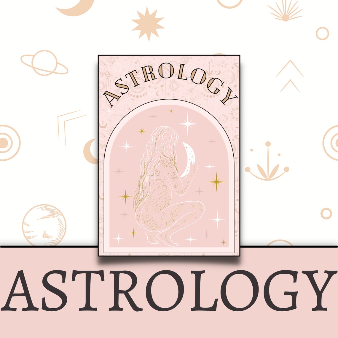 Astrology PDF / Printable Cheat Sheet / Astrology Workbook / | Etsy