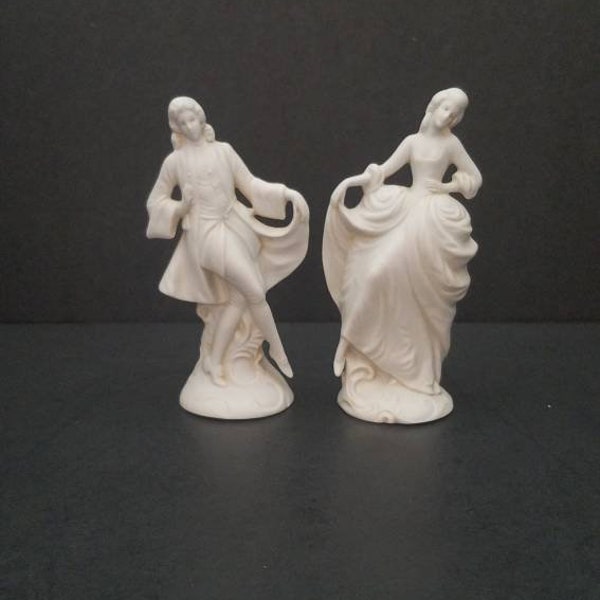 Bisque Couple Figurines Etsy