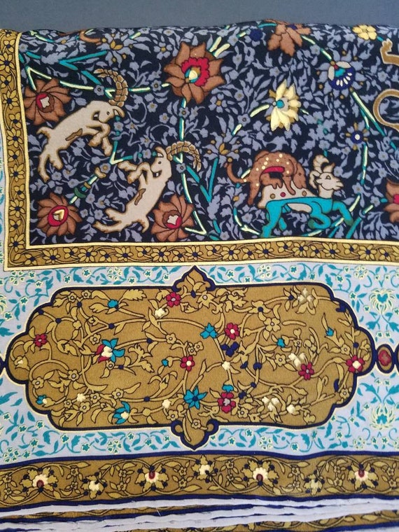 Vintage 100% Silk Woman Square Scarf Philadelphia Museum of Vintage 100% Silk Woman Square Scarf Philadelphia Museum of