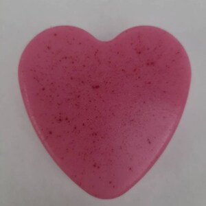 Handmade Heart-shaped Rose-scented Shea Butter Soap