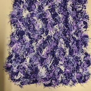 Scalloped Edge Crochet Washcloth