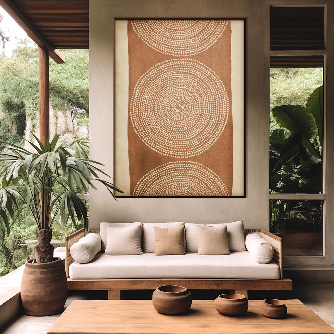 Australian Aboriginal Style Art Printable, Instant Download Indigenous ...